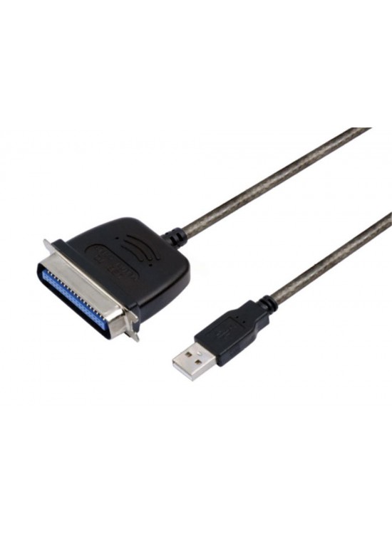 S-link Swapp SW-U614 Siyah USB to Parallel (CN36M) Kablo