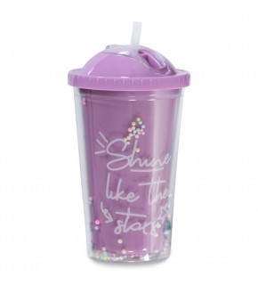 Şahin PM-2006 Korumalı Pipetli Bardak Matara 450Ml