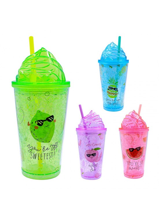 Şahin PM-2012 Fruit Pipetli Bardak Matara 450Ml Şahin PM-2012 Fruit Pipetli Bardak Matara 450Ml