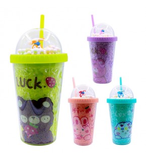 Şahin PM-2020 Luck Lov Pipetli Bardak Matara 450Ml