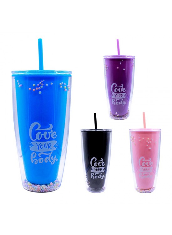 Şahin PM-3002 Bubble Pipetli Bardak Matara 750Ml Şahin PM-3002 Bubble Pipetli Bardak Matara 750Ml