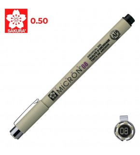 Sakura Pıgma Mıcron 08 0.5 MM Siyah XSDK08 (1 Adet)