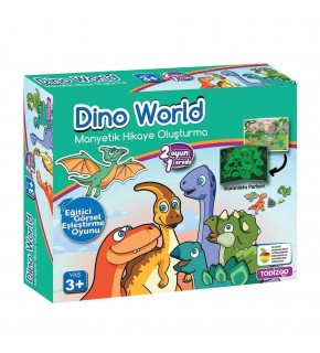 Sam Games Dino World Manyetik Hikaye Oluşturma