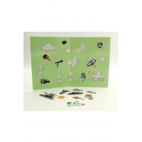 Sam Games Space World Manyetik Hikaye Oluşturma