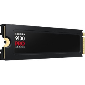 Samsung 1TB 9100 PRO with Heatsink MZ-VAP1T0CW Okuma 14700MB Yazma 13300MB PCIe 5.0 NVMe M.2 SSD