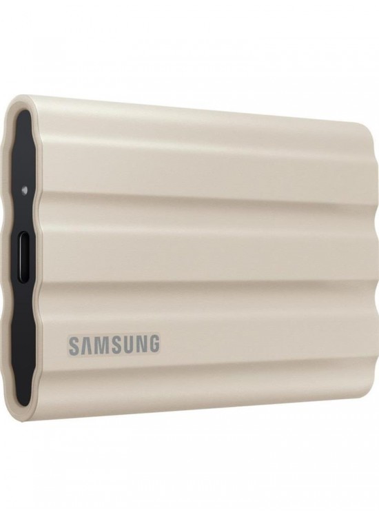 Samsung 2TB T7 Shield Usb 3.2 (Okuma 1050MB - Yazma 1000MB) Bej Taşınabilir SSD Disk MU-PE2T0K-WW