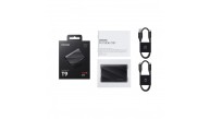 Samsung 2TB T9 Mini USB 3.2 Gen 2.2 Type C Siyah Taşınabilir SSD MU-PG2T0B-WW Samsung 2TB T9 Mini USB 3.2 Gen 2.2 Type C Siyah Taşınabilir SSD MU-PG2T0B-WW