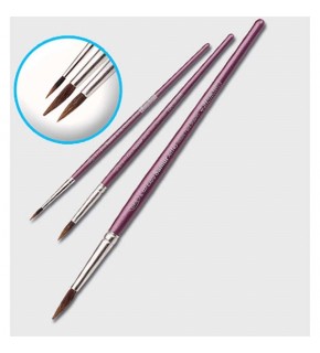 Samur Fırça Sulu Boya Extra Kalem Midilli Kıl 04 (1 Adet)