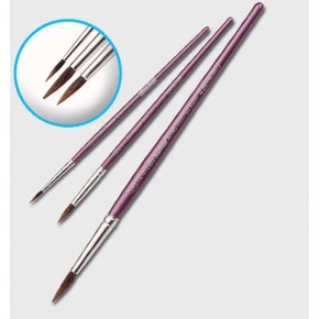 Samur Fırça Sulu Boya Extra Kalem Midilli Kıl 09 (1 Adet)