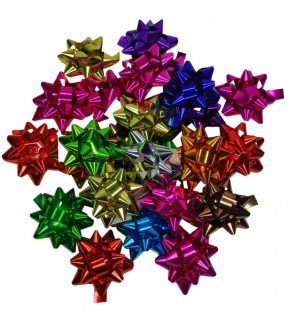 San Fiyonk Yıldız No 2 Metalik Karışık 100 Lü