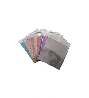 San Hazır Ambalaj Poşeti Metalize Yapışkanlı 100 LÜ 30x35