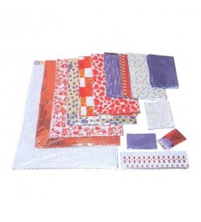 San Metalize Poşet 100 Lü 30X45 Desenli