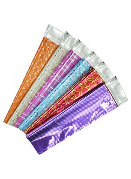 San Metalize Poşet 100 Lü 9X25 Desenli