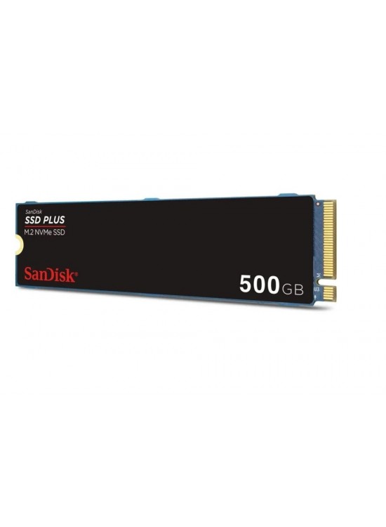 SanDisk 500GB SSD PLUS 2400MB-1500MB-s M.2 PCIe Gen 3.0 NVMe SSD SDSSDA3N-500G-G26
