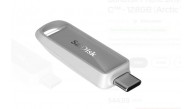 Sandisk SDIXS0N-128G-GN6NE 128GB Phone Drive with USB-C-128GB (Arctic White) Flash Bellek