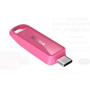 Sandisk SDIXS0N-256G-GN6NG 256GB Phone Drive with USB-C-128GB (Seastar Pink) Flash Bellek