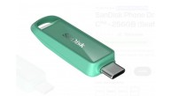 Sandisk SDIXS0N-256G-GN6NQ 256GB Phone Drive with USB-C-128GB (Seafoam Green) Flash Bellek Sandisk SDIXS0N-256G-GN6NQ 256GB Phone Drive with USB-C-128GB (Seafoam Green) Flash Bellek