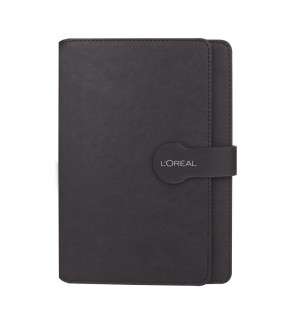 SARAY SİYAH TARİHSİZ DEFTER (15X21 CM)