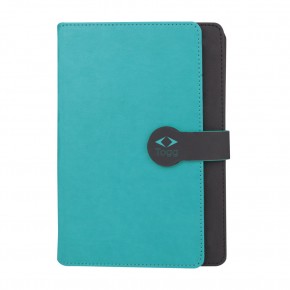 SARAY TURKUAZ TARİHSİZ DEFTER (15X21 CM)