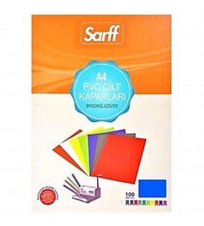 Sarff Cilt Kapağı Plastik Opak A4 160 MIC Mavi 15201014 (1 Adet)