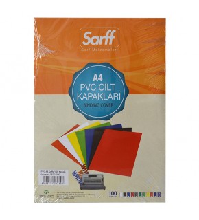 Sarff Cilt Kapağı Plastik Opak A4 160 MIC Şeffaf 15201003 (1 Adet)