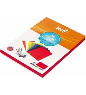 Sarff Cilt Kapağı Plastik Opak A4 160 MIC Şeffaf Buzlu 15201004 (1 Adet)