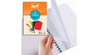 Sarff Cilt Kapağı Plastik Opak A4 160 MIC Şeffaf Buzlu 15201004 (1 Adet)