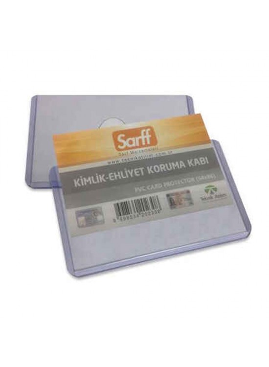 Sarff Ehliyet Kabı Pvc Lüx 55x85 MM Yatay 100 LÜ A-031H 15323003 Sarff Ehliyet Kabı Pvc Lüx 55x85 MM Yatay 100 LÜ A-031H 15323003