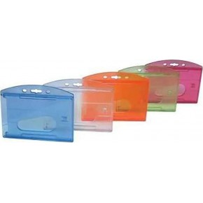 Sarff Kart Kabı Muhafaza Yatay Çift Hazneli Şeffaf 15323036 (1 Adet)