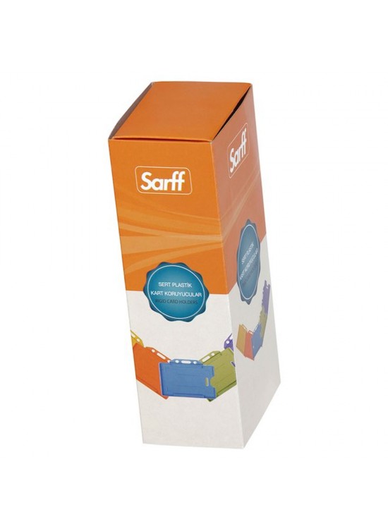 Sarff Kart Kabı Muhafaza Yatay Şeffaf 15323010 (1 Adet)