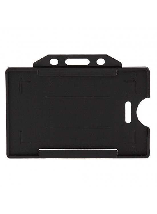 Sarff Kart Kabı Muhafaza Yatay Siyah 15323012 (1 Adet)