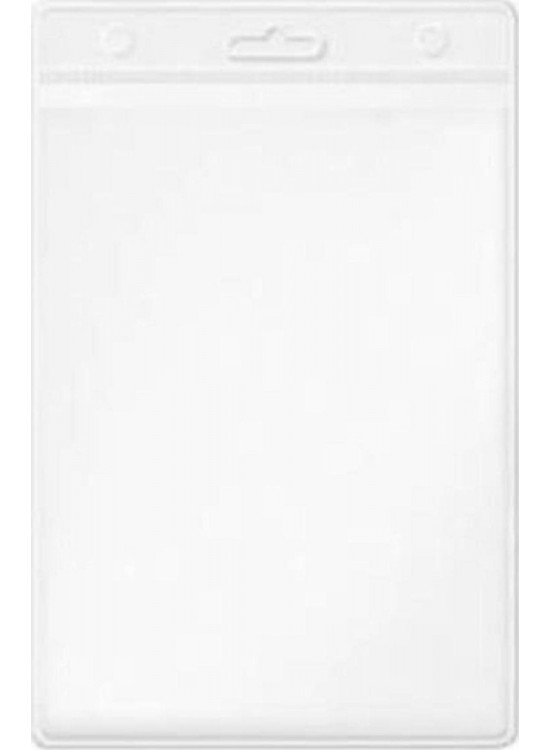 Sarff Kart Poşeti Dikey 7.5x9.5 CM Şeffaf 15207011 (1 Adet)