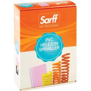 Sarff Plastik Helezon 25 mm Şeffaf 4:1 (1 Adet)