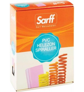 Sarff Plastik Helezon 25 mm Şeffaf 4:1 (1 Adet)