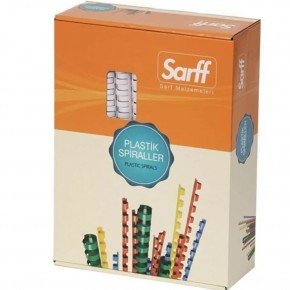 Sarff Spiral Plastik 160 SY 18 mm Beyaz 15202041 (1 Adet)