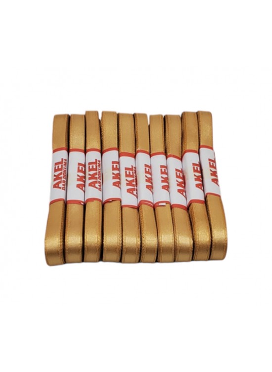 Saten Kurdele 1Cm K.Altın (1 Adet)