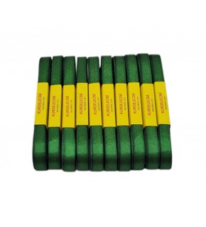 Saten Kurdele 1Cm K.Yeşil (1 Adet)