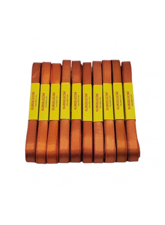 Saten Kurdele 1Cm Turuncu 99125 (1 Adet)