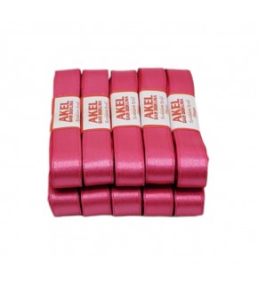 Saten Kurdele 2Cm Fuşya K7257 (1 Adet)