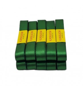 Saten Kurdele 2Cm Yeşil K1334 (1 Adet)