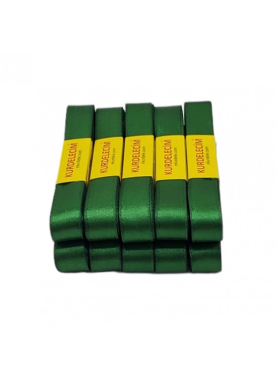 Saten Kurdele 2Cm Yeşil K1334 (1 Adet)