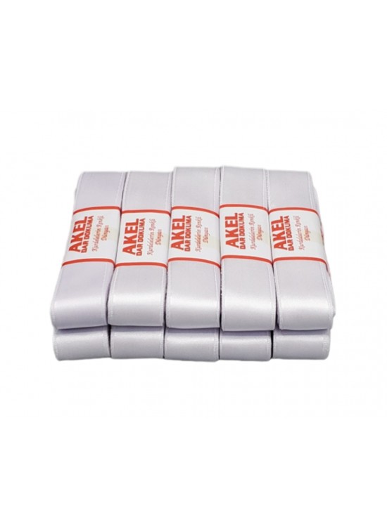 Saten Kurdele 3Cm Beyaz K0902