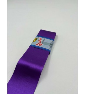 Saten Kurdele 6Cm Mor 44421