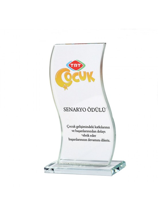 SAYAN KRİSTAL PLAKET