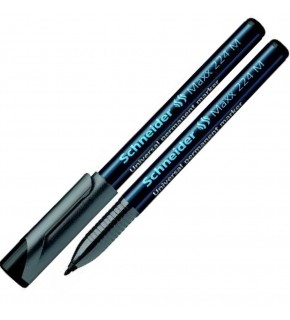 Schneider Asetat Kalemi Permanent M Seri 1.0 MM Siyah 224 (1 Adet)