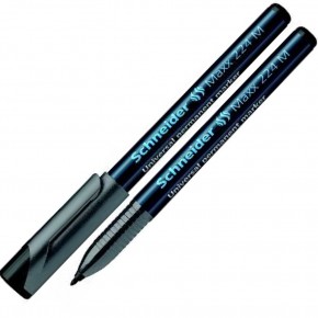 Schneider Asetat Kalemi Permanent M Seri 1.0 MM Siyah 224 (1 Adet)