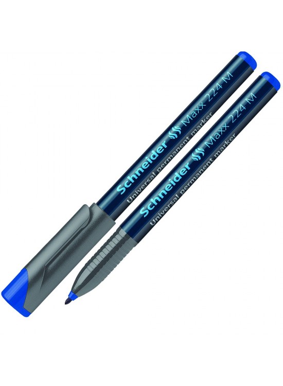 Schneider Asetat Kalemi Permanent M Seri 1 MM Mavi 224 (1 Adet)