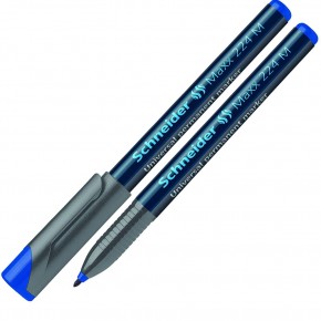 Schneider Asetat Kalemi Permanent M Seri 1 MM Mavi 224 (1 Adet)