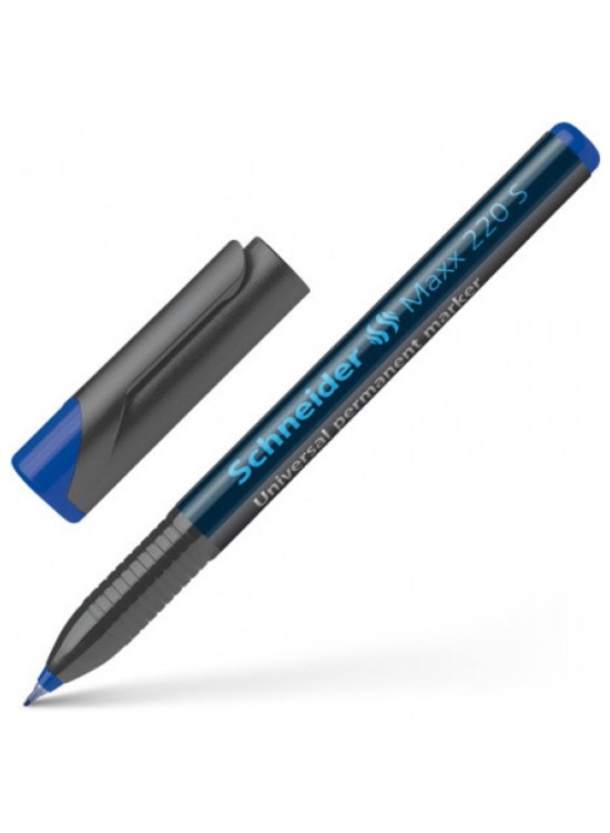 Schneider Asetat Kalemi Permanent S Seri 0.4 MM Mavi 220