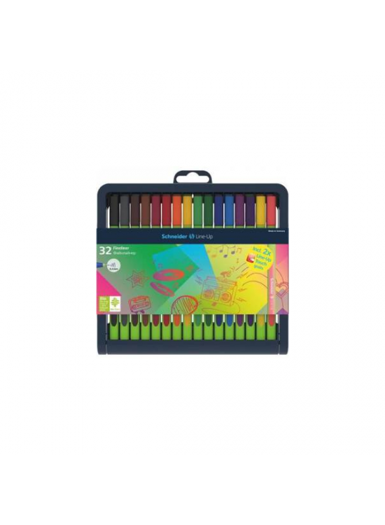 Schneider Fiber Uçlu Kalem Line-Up 0.4 MM 32 Lİ Stand 19109